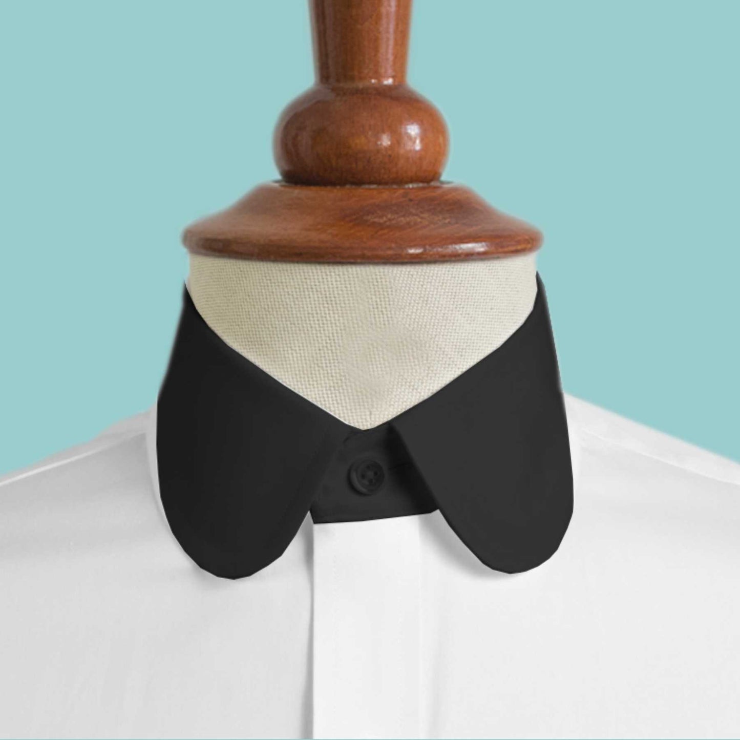 Peaky Blinder Style Attire/ Solid White Shirt Penny Club Round Tip Peter Pan Collar Vintage Wedding Dress Shirt Mens Cotton Shelby Brothers