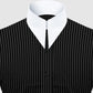 Long Pointed Collar Black Men Shirt 50s, 60s, 70s Vintage Dagger Collar Dress Shirt Spear Pointed Big Wide Collar Gangster Style Shirt