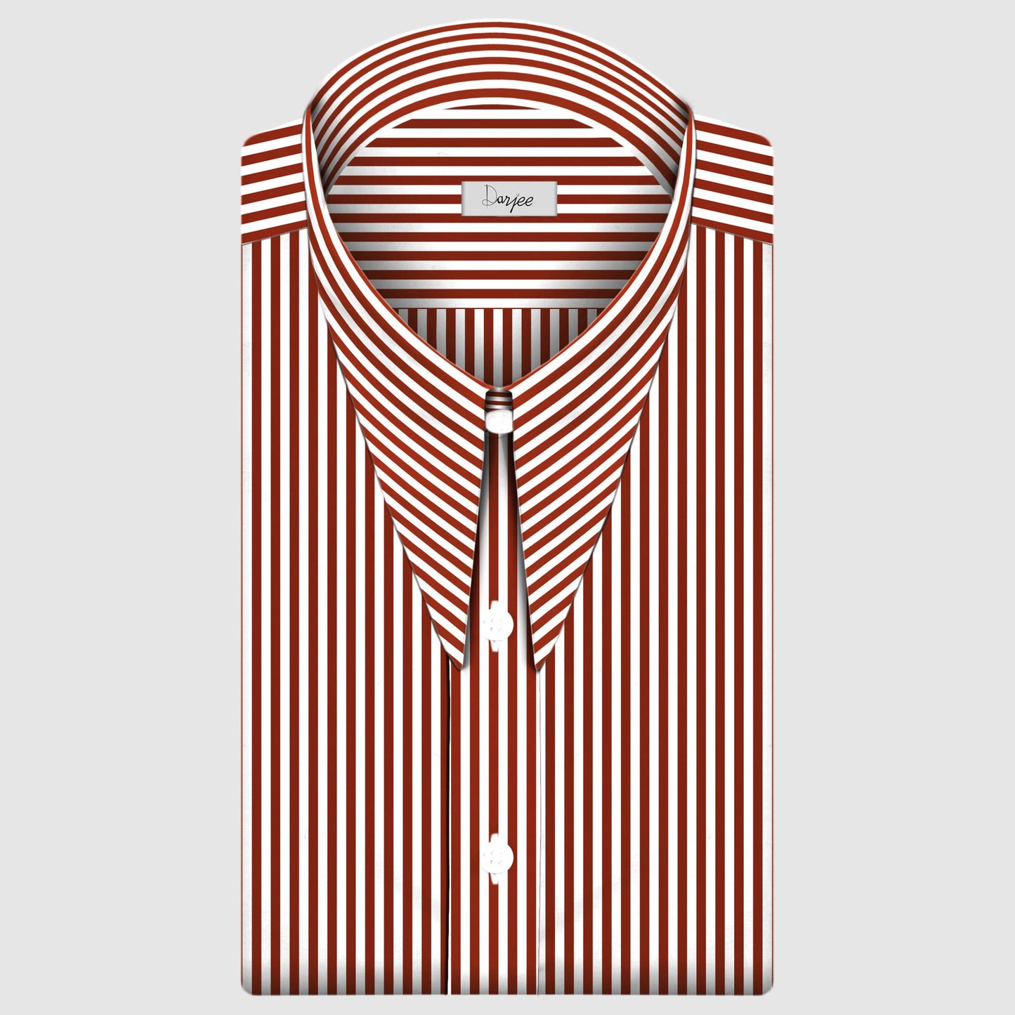 Long Pointed Collar Red and White Men Shirt 50s, 60s, 70s Vintage Dagger Collar Dress Shirt Spear Pointed Big Wide Collar Gangster Style Shirt