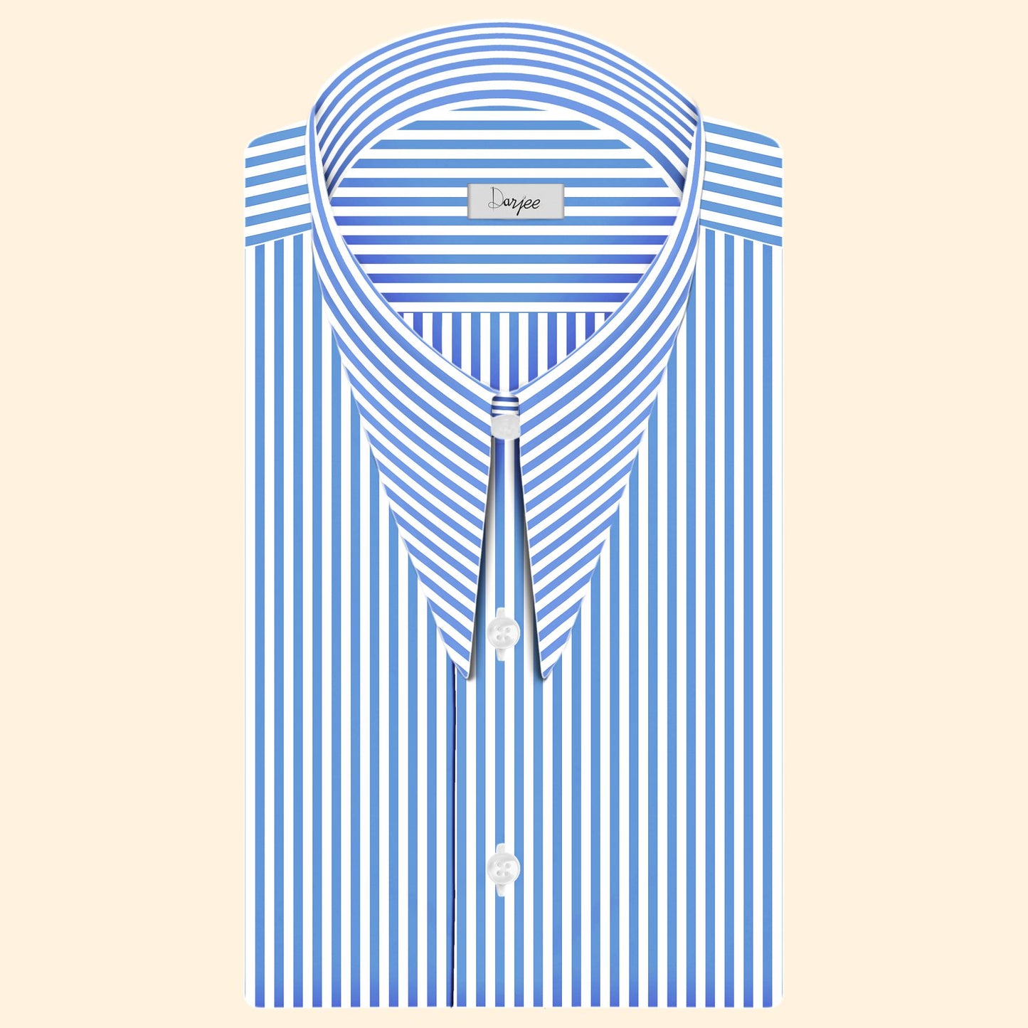 Long Pointed Collar Sky Blue and White Men Shirt 50s, 60s, 70s Vintage Dagger Collar Dress Shirt Spear Pointed Big Wide Collar Gangster Style Shirt