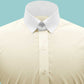Snap Tab Collar Men's Cream Dress Shirt Retro James Bond Celebrity Style Dress Classic Kent Clergy Collar Shirt Eton Loop Collar 70s 80s
