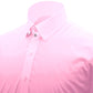 Snap Tab Collar Men's Pink Dress Shirt Retro James Bond Celebrity Style Dress Classic Kent Clergy Collar Shirt Eton Loop Collar 70s 80s