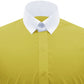 Snap Tab Collar Men's Yellow Dress Shirt Retro James Bond Celebrity Style Dress Classic Kent Clergy Collar Shirt Eton Loop Collar 70s 80s