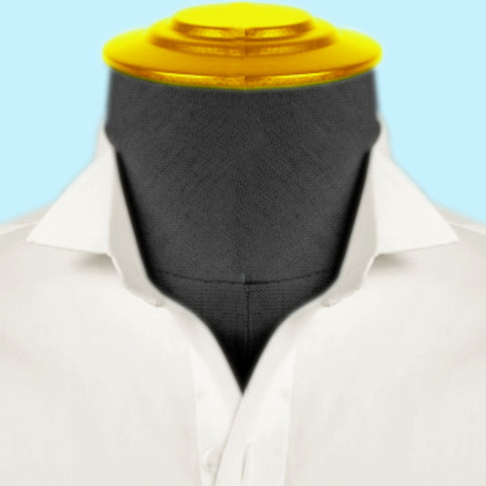 High Wing Collar Cream Shirt For Men Vintage Blouse Edwardian Statement Collar Dress Shirt Sharp Tip Bib Front Collar Retro Style Shirt