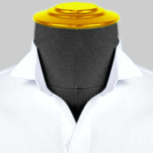 High Wing Collar White Shirt For Men Vintage Blouse Edwardian Statement Collar Dress Shirt Sharp Tip Bib Front Collar Retro Style Shirt