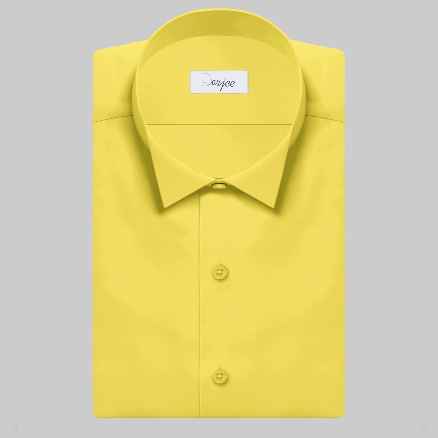 High Wing Collar Yellow Shirt For Men Vintage Blouse Edwardian Statement Collar Dress Shirt Sharp Tip Bib Front Collar Retro Style Shirt